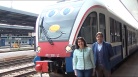 fotogramma del video Sulla Udine–Cividale i bambini viaggiano sul treno  Cesarino